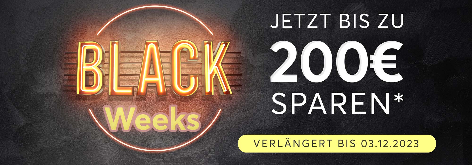 Black Weeks - jetzt sparen und besser schlafen