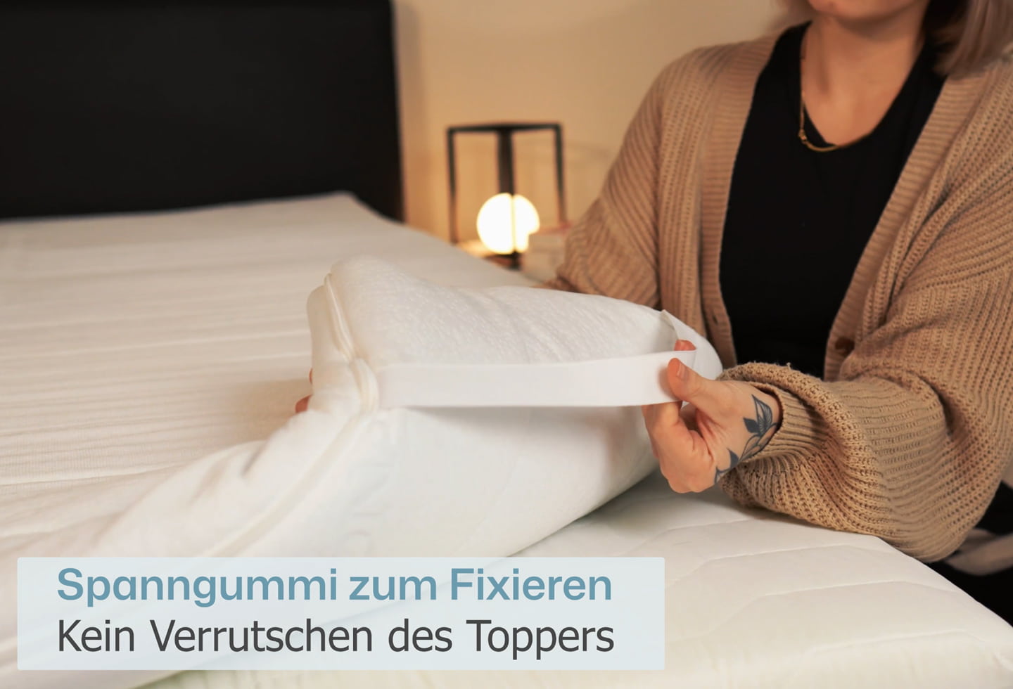 Gelschaumtopper mit Raumgewicht 40