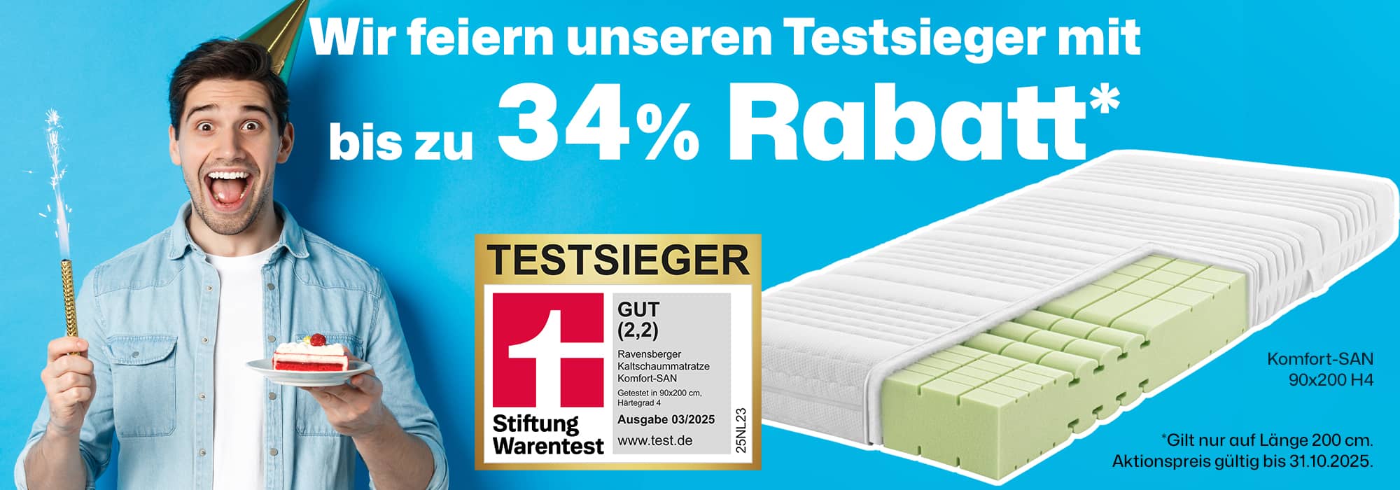 Komfort-SAN Matratze - bis zu 34% sparen