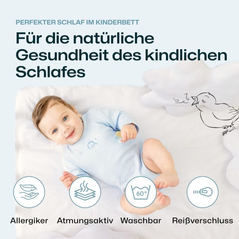 Babymatratze/Kleinkindmatratze Ravensbärchen: Gesundes Schlafen für kleine Träumer