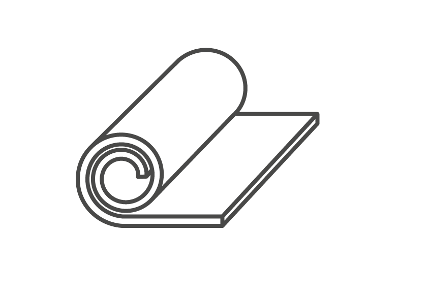 Matratze auspacken: Ausrollen