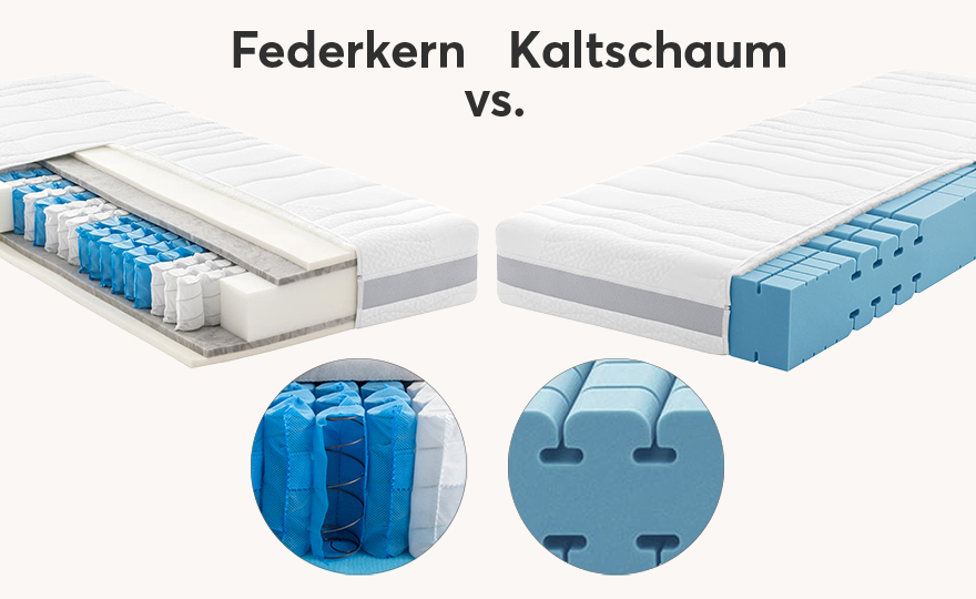Federkern oder Kaltschaum? RAVENSBERGER Matratzen