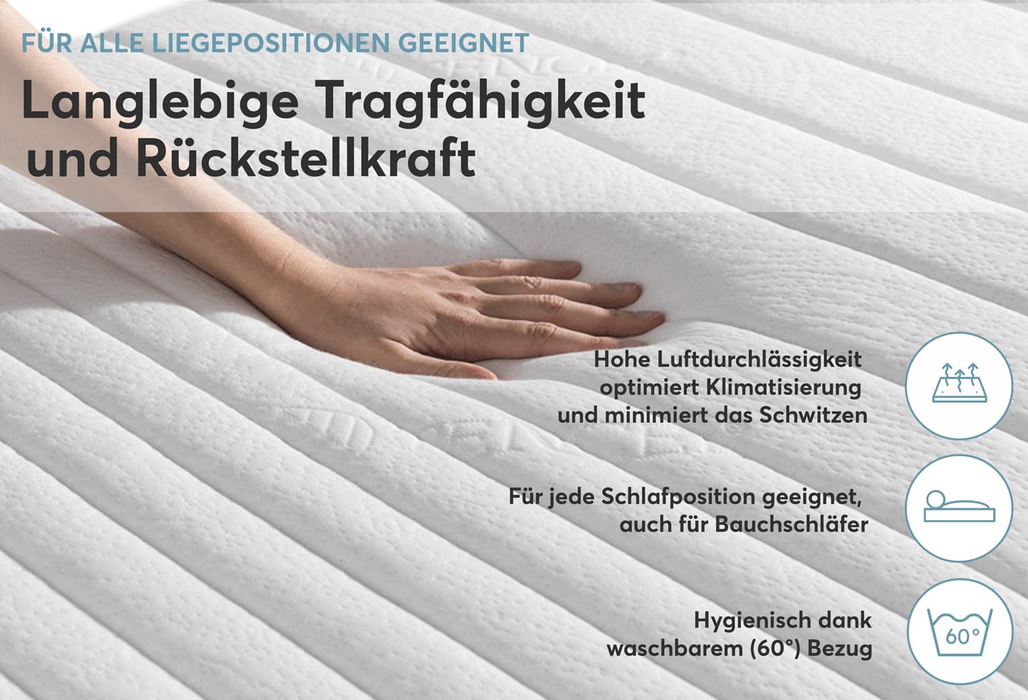 Federkernmatratze ErgoSPRING Ravensberger Matratzen